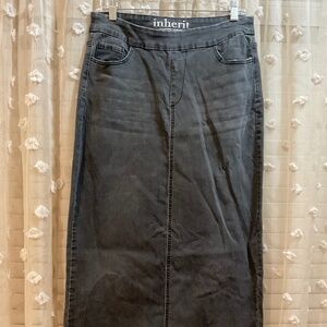Inherit 33” Denim Skirt